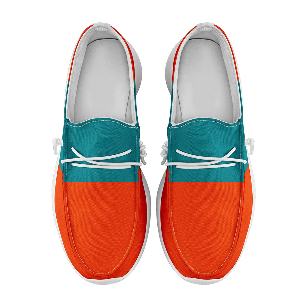 Custom Miami Orange Green Shoes Personalized Sneaker FN018-D020278-24 Custom Online