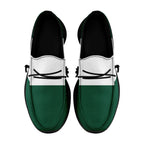 Custom Green White New York Jacket and Sports Shoes Combo Offer Personalized Combo ZH-D020294-28