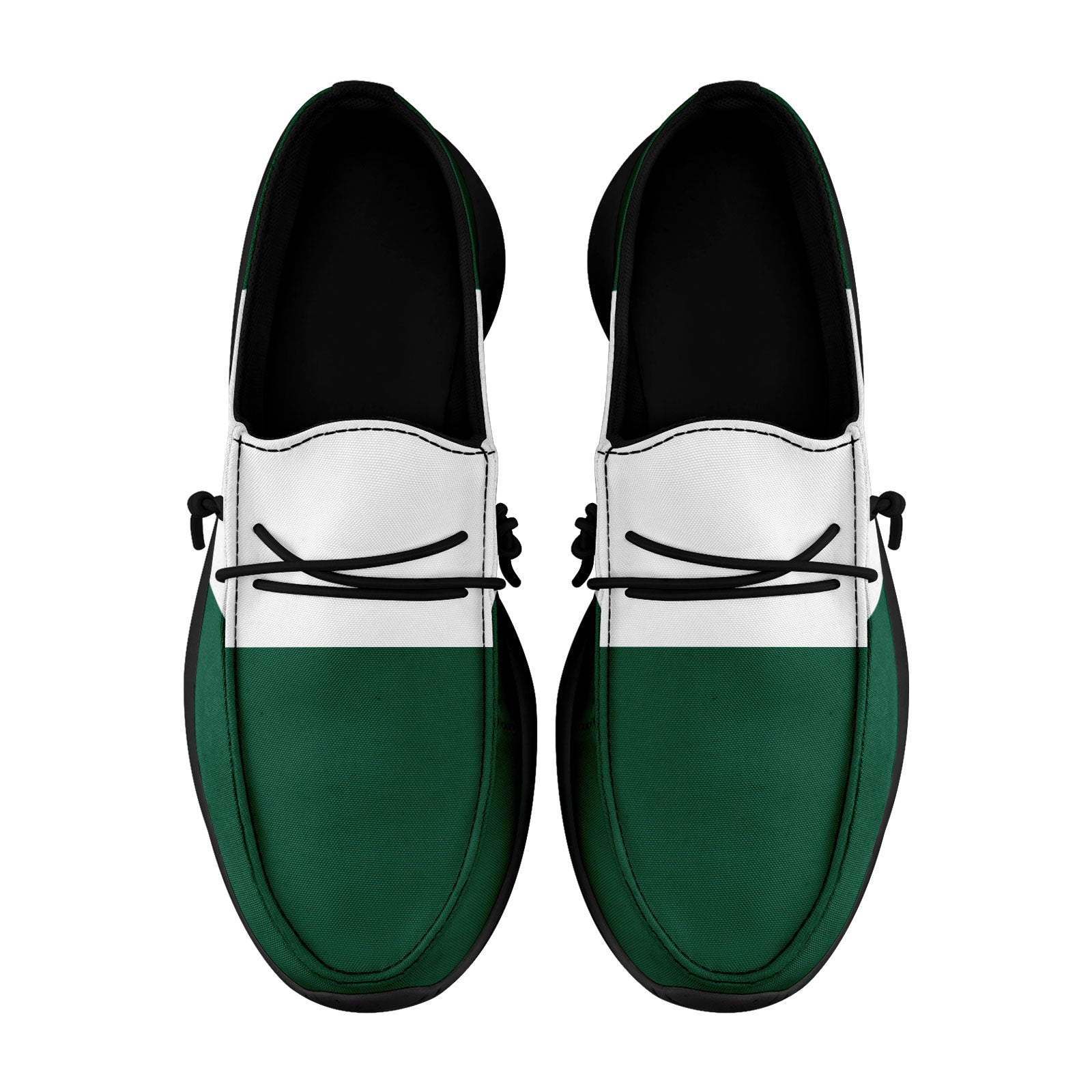 Custom Green White New York Jacket and Sports Shoes Combo Offer Personalized Combo ZH-D020294-28