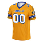 Custom Yellow Los Angeles Football Jersey and Sports Shoes Combo Offer Personalized Combo ZH-D025008-14