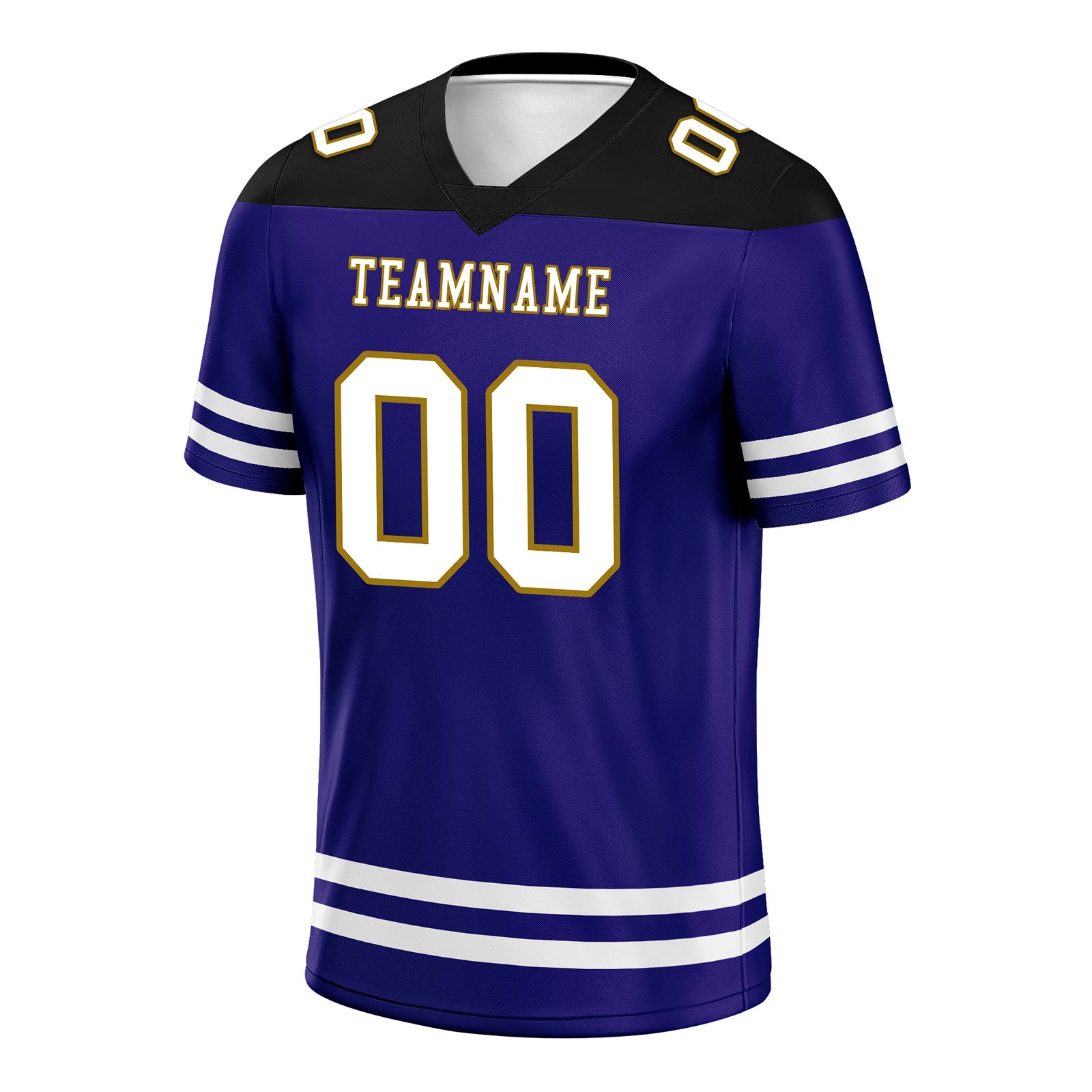 Custom Baltimore Personalized Authentic Football Jersey FBJ02-E0607-5