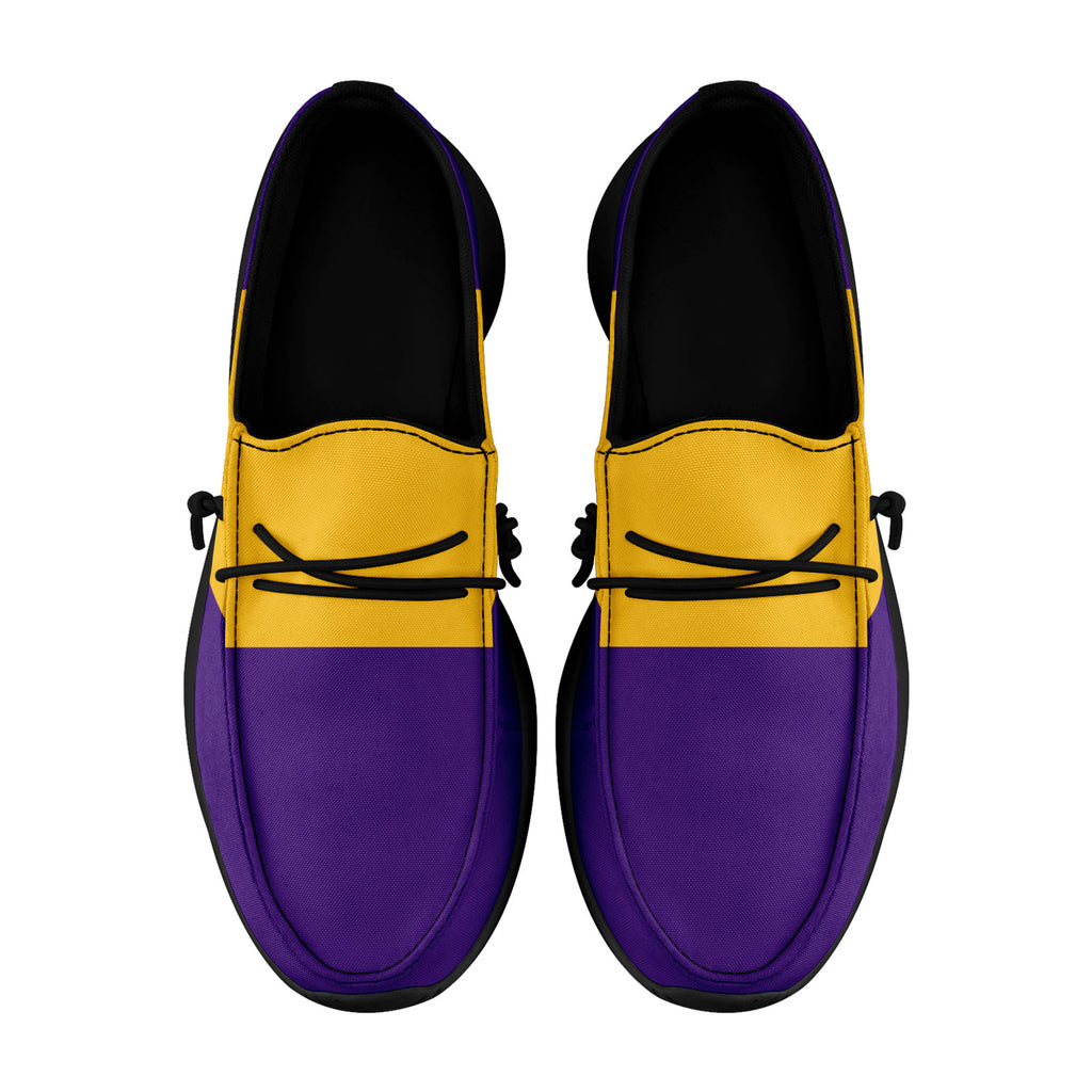 Custom Purple Yellow Minnesota Jacket and Sports Shoes Combo Offer Personalized Combo ZH-D020294-17