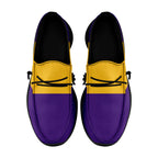 Custom Purple Yellow Minnesota Jacket and Sports Shoes Combo Offer Personalized Combo ZH-D020294-17