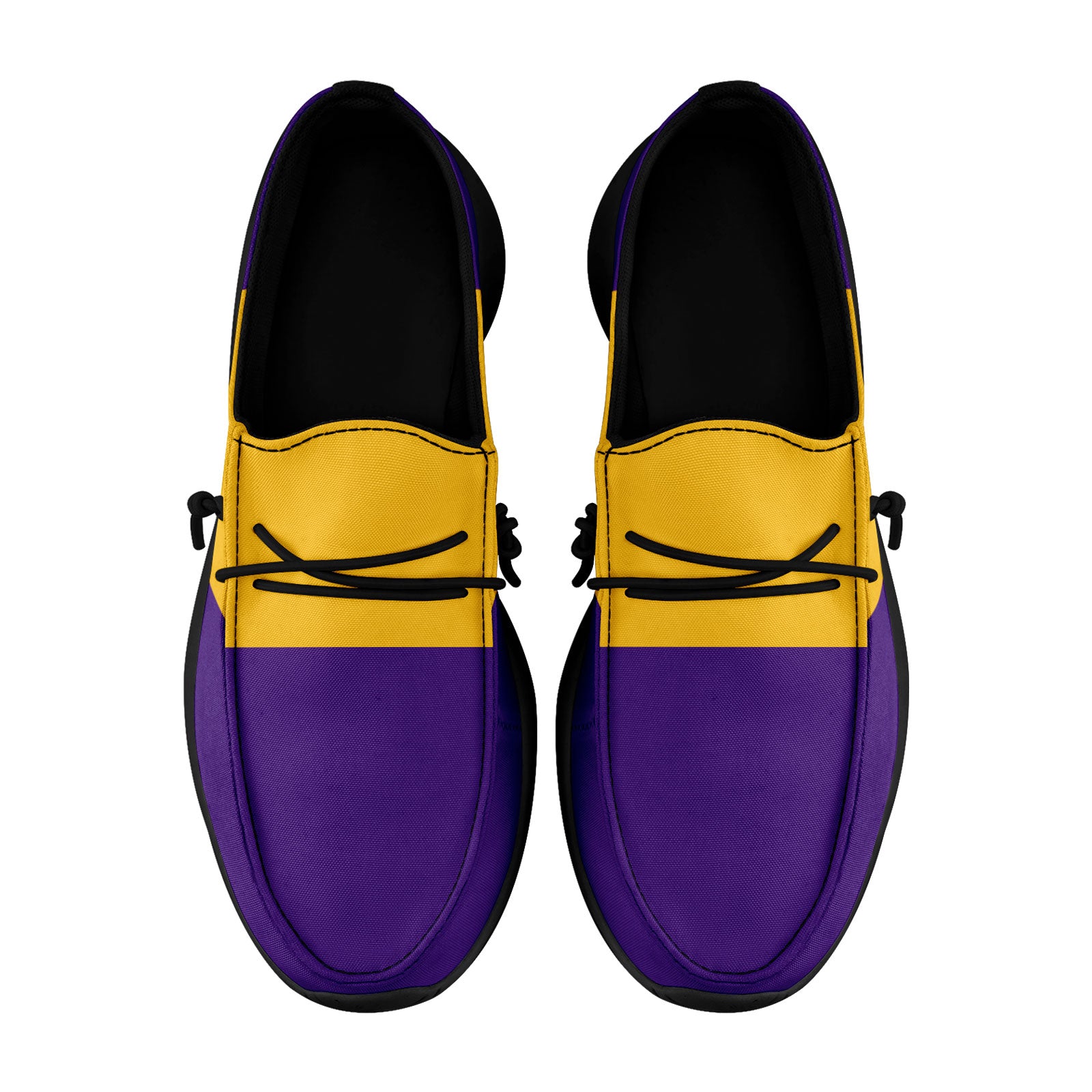 Custom Purple Yellow Minnesota Jacket and Sports Shoes Combo Offer Personalized Combo ZH-D020294-17