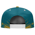 Custom Green Yellow Jacksonville Football Jersey and Hat Combo Offer Personalized Combo ZH-D020326-16