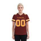 Custom Brown Classic Style Personalized Authentic Football Jersey FBJ02-bd0a70af