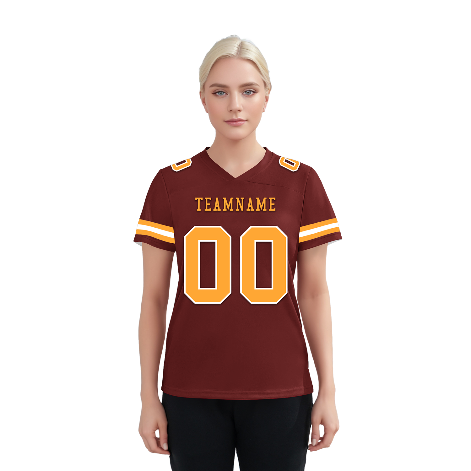 Custom Brown Classic Style Personalized Authentic Football Jersey FBJ02-bd0a70af