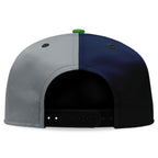 Custom Blue Grey Washington MaxSoul Shoes and Hat Combo Offer Personalized Combo ZH-D028017-14