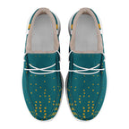 Custom Green Yellow Jacksonville Shoes Personalized Sneaker FN042-D020279-16