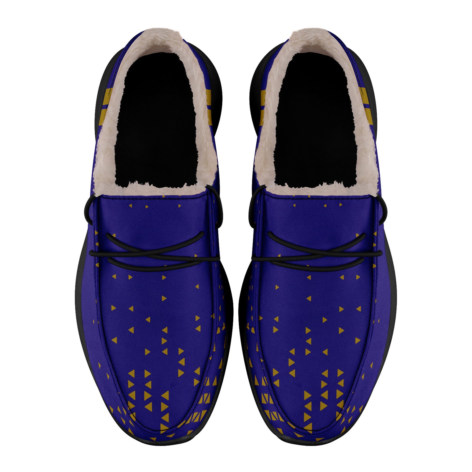 Custom Blue Yellow Baltimore Shoes Personalized Sneaker FN042-D020279-2