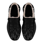 Custom Black Gray Las Vegas Shoes Personalized Sneaker FN042-D020279-20