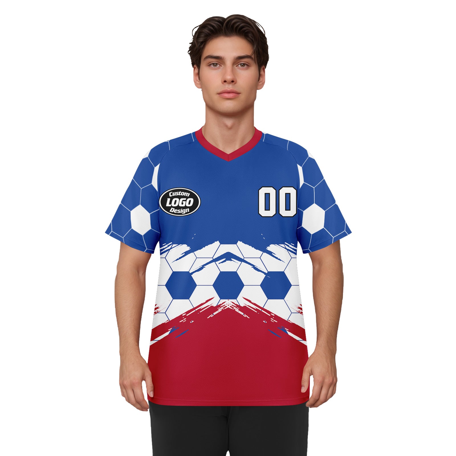 Custom France 2026 World Cup Football Shirt Customized Soccer Jersey for Fans Add Your Name & Number FZ190-F023107-11