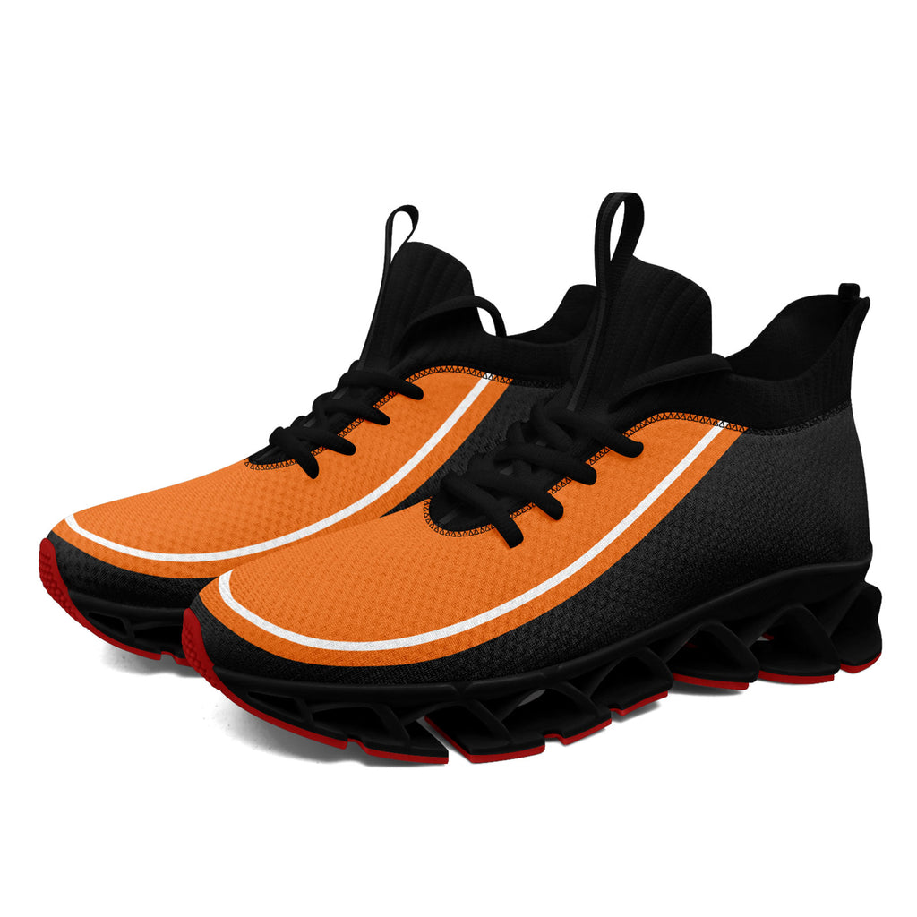Custom Orange Dark Gray Maxsoul Shoes Personalized Sneaker FN030XD-D020388-4