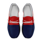 Custom Gray Red Blue New England Jacket and Sports Shoes Combo Offer Personalized Combo ZH-D020294-26