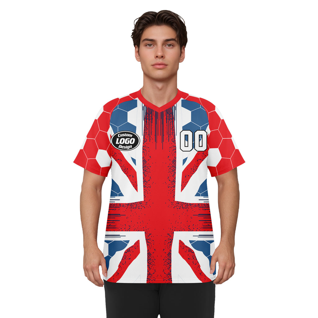 Custom England 2026 World Cup Football Shirt Customized Soccer Jersey for Fans Add Your Name & Number FZ190-F023109-2