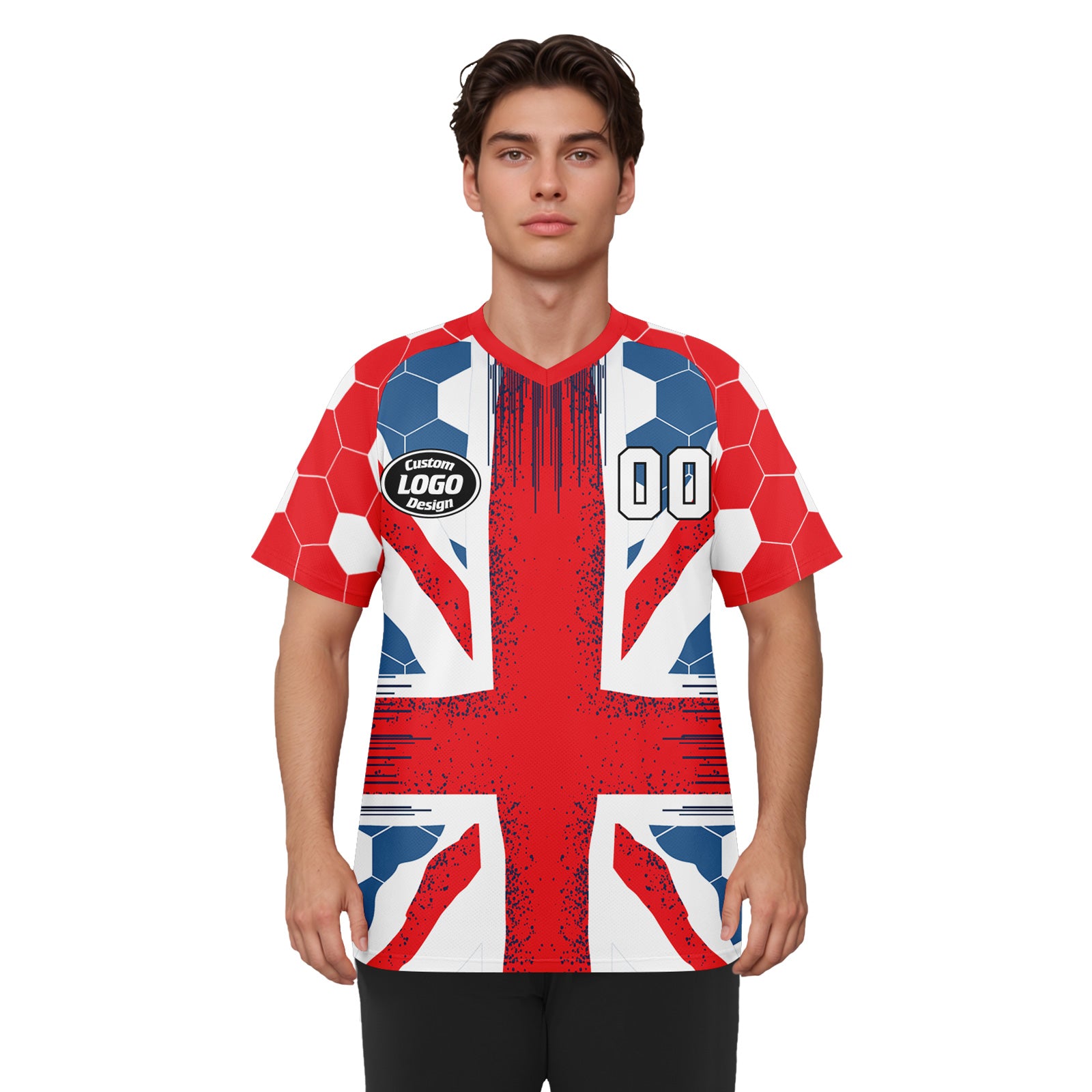 Custom England 2026 World Cup Football Shirt Customized Soccer Jersey for Fans Add Your Name & Number FZ190-F023109-2
