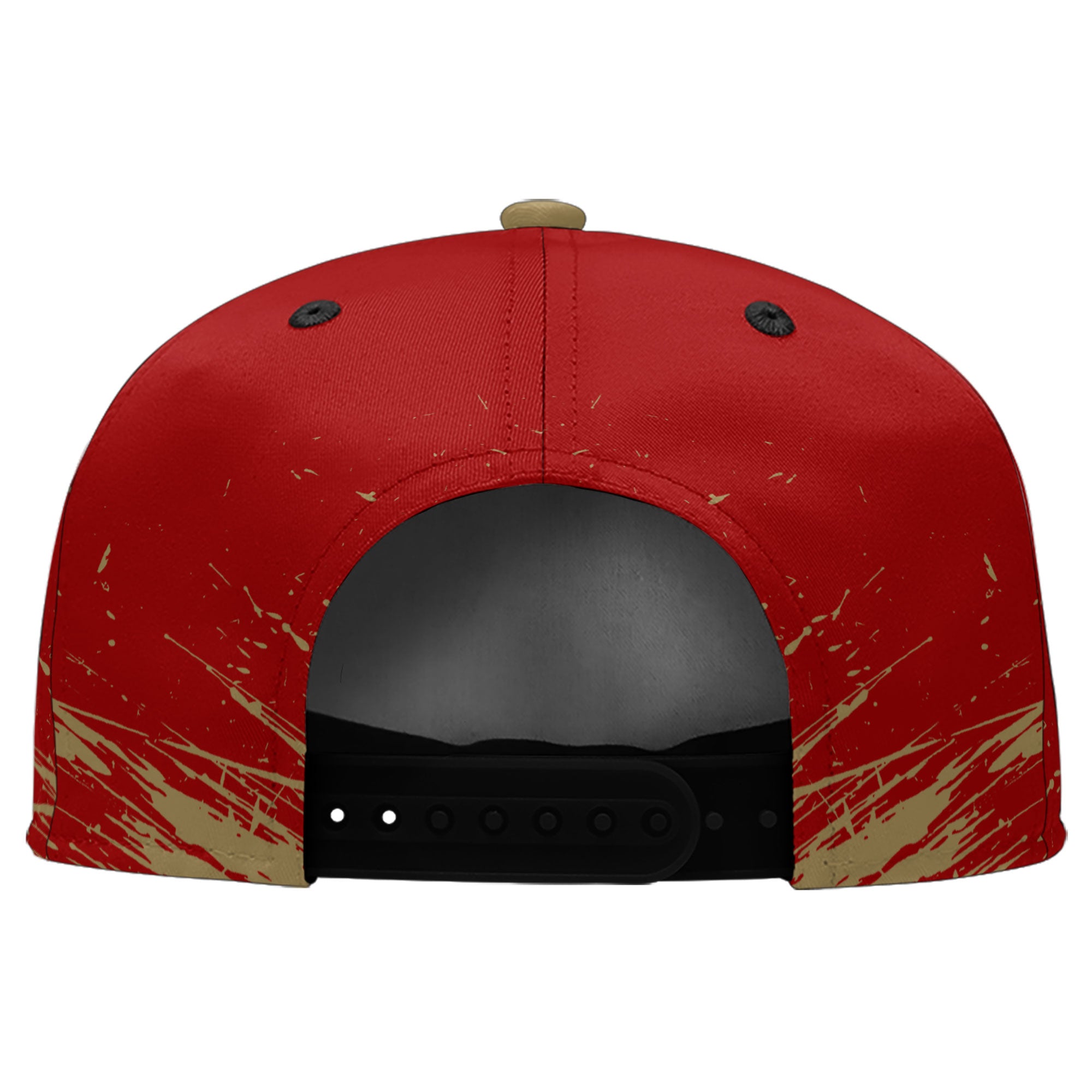 Custom Red Yellow San Francisco Football Jersey and Hat Combo Offer Personalized Combo ZH-D020326-25