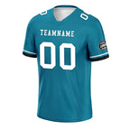 Custom Blue Jacksonville Personalized Authentic Football Jersey FBJ02-D020263-16