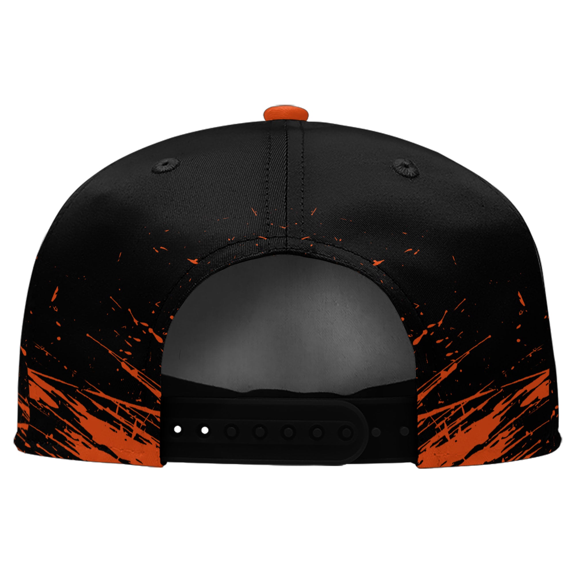 Custom Black Orange Cincinnati Football Jersey and Hat Combo Offer Personalized Combo ZH-D020326-6