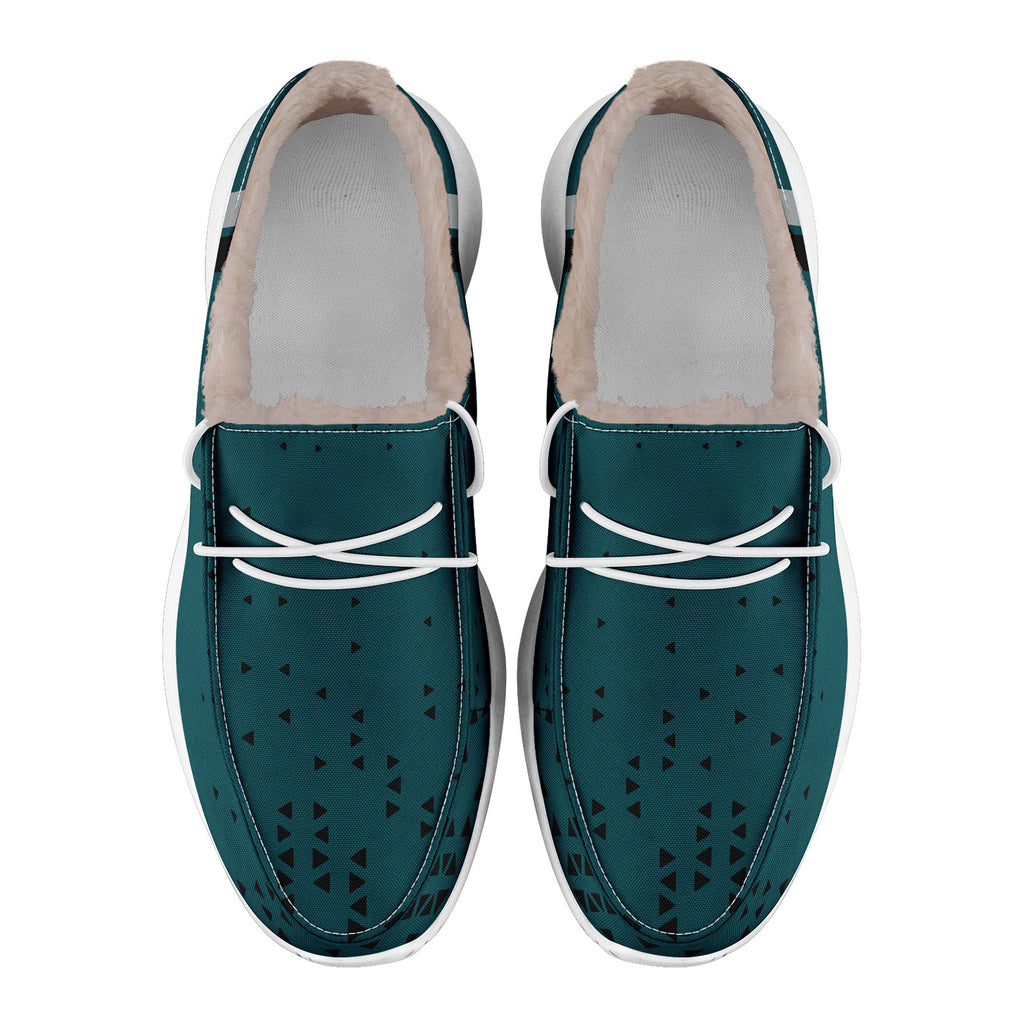 Custom Green Black Philadelphia Shoes Personalized Sneaker FN042-D020279-23