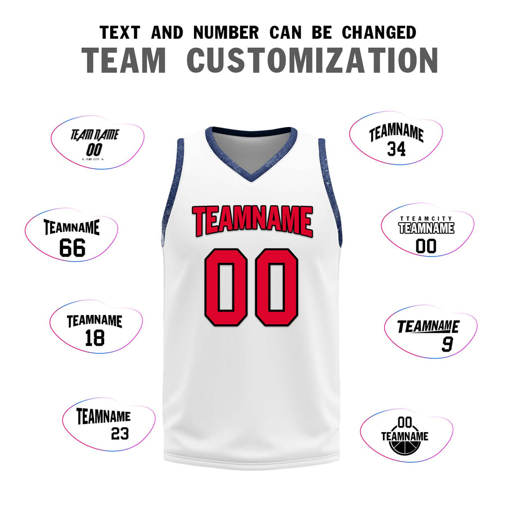 Custom White Bronze Washington City Edition Personalized Reversible Basketball Set Sports Basketball Jersey BBJ01R-D0610-30