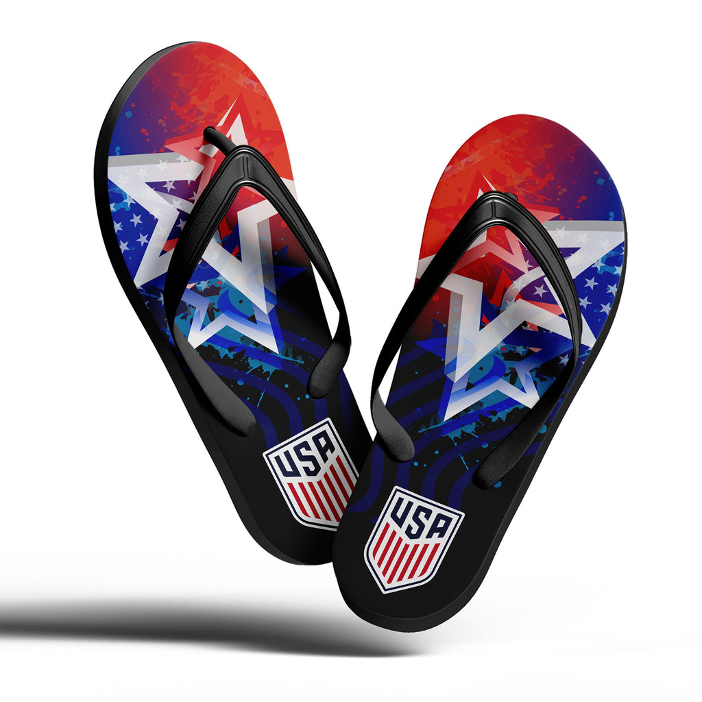 Custom United States 2026 World Cup Sneakers DIY Country Flag Running Shoes Lightweight Sport Shoes Gift for Football Fans Personalized Team Name and Logo FN058-F028041-20
