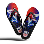 Custom United States 2026 World Cup Sneakers DIY Country Flag Running Shoes Lightweight Sport Shoes Gift for Football Fans Personalized Team Name and Logo FN058-F028041-20