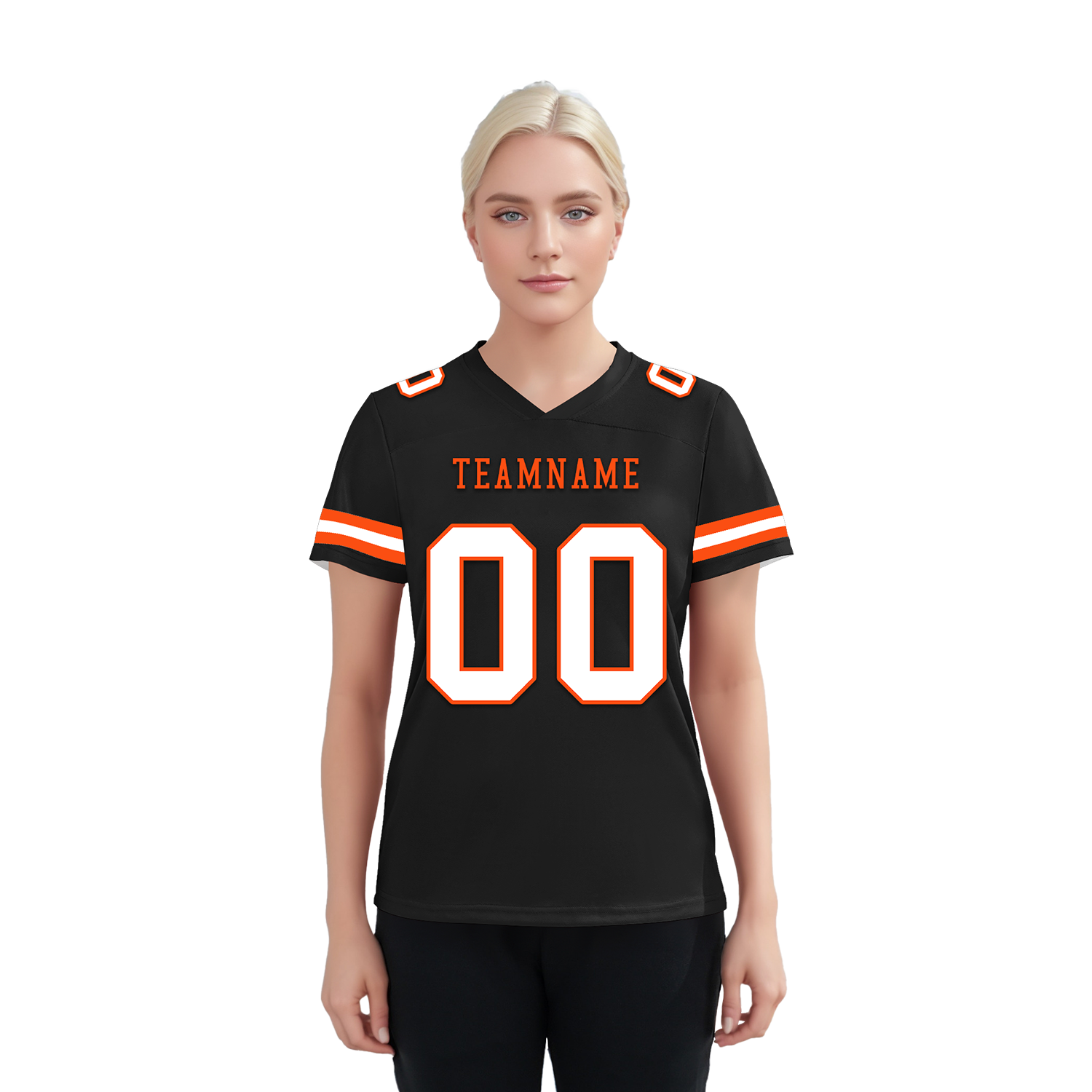 Custom Black Classic Style Personalized Authentic Football Jersey FBJ02-bd0a70c0