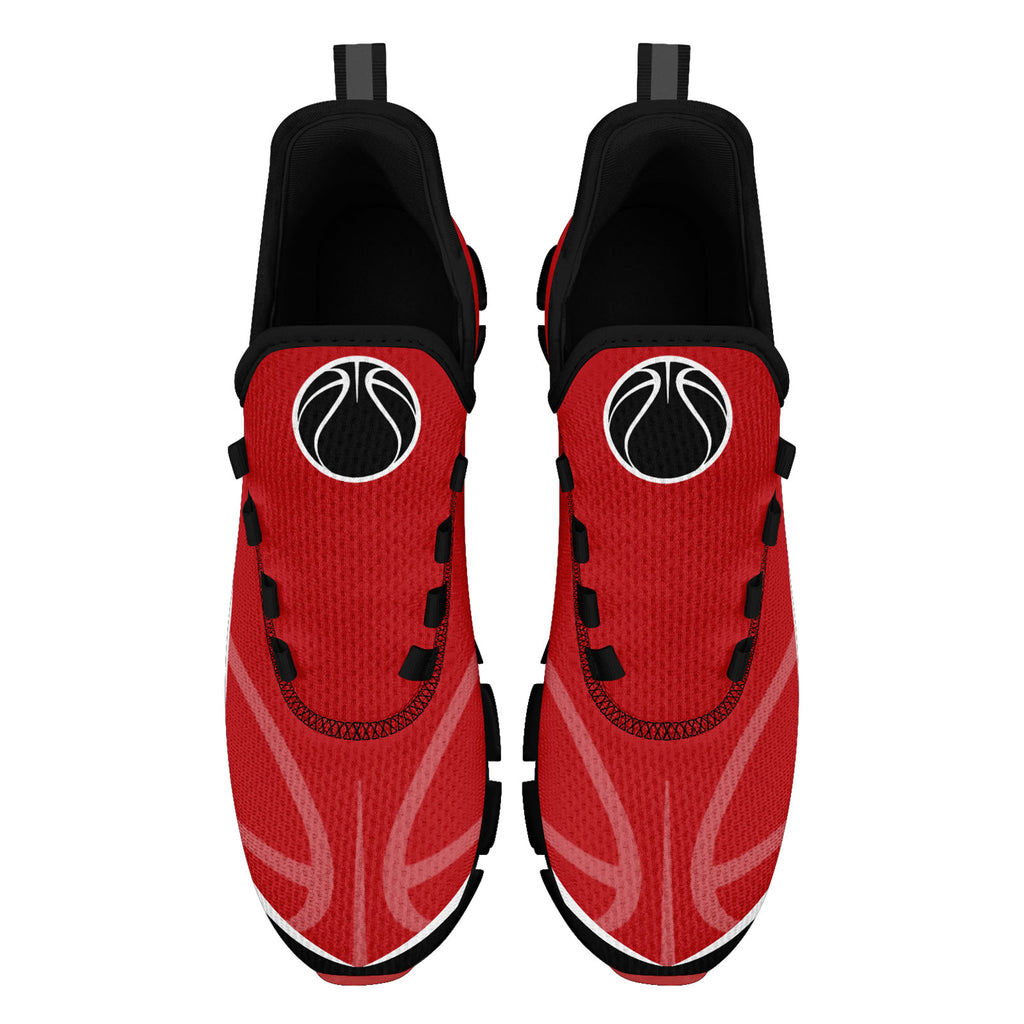 Custom Red Black Maxsoul Shoes Personalized Sneaker FN003XD-D020391-2
