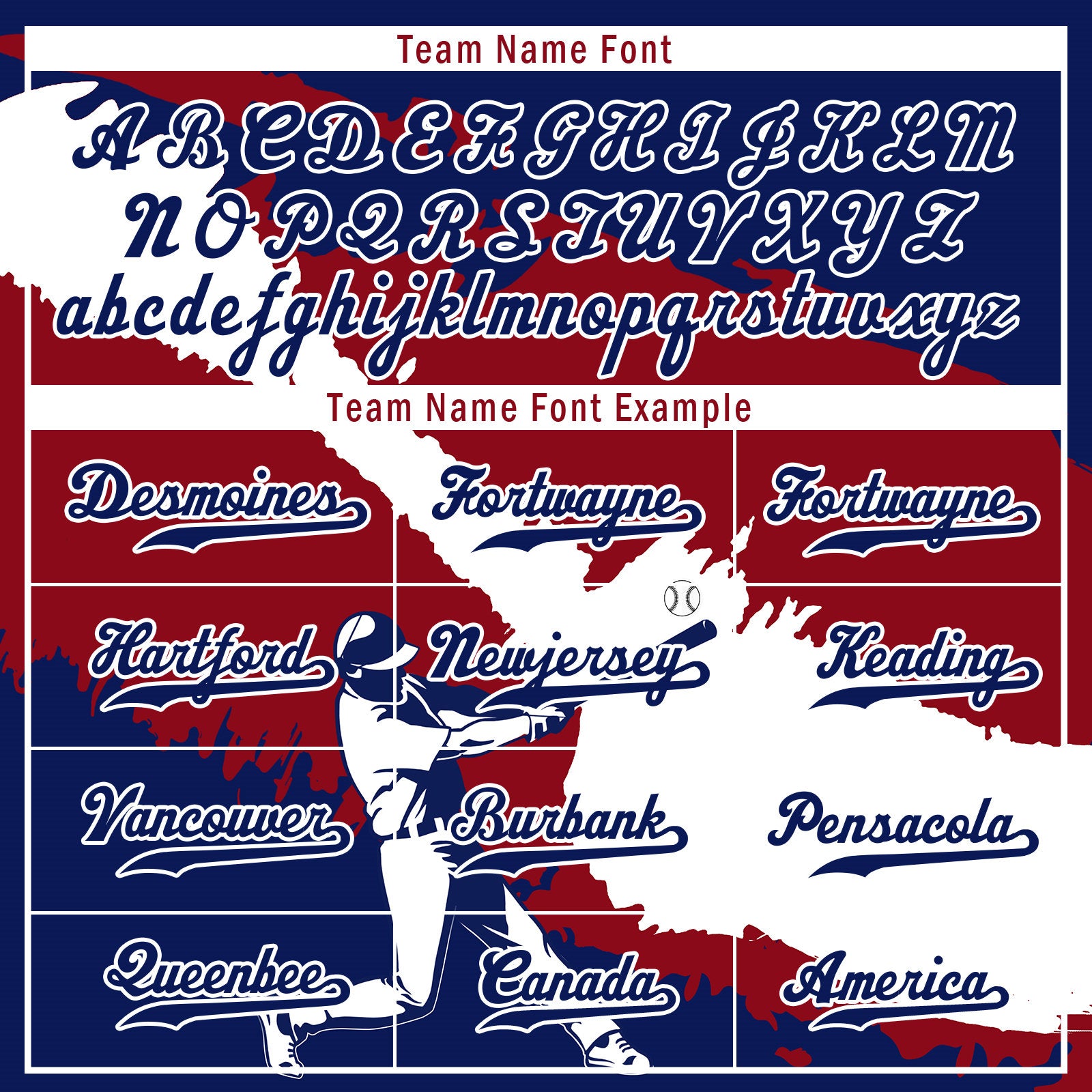 Custom Navy Blue Red White USA Flag Personalized Authentic Baseball Jersey BSBJ01-E06022-3