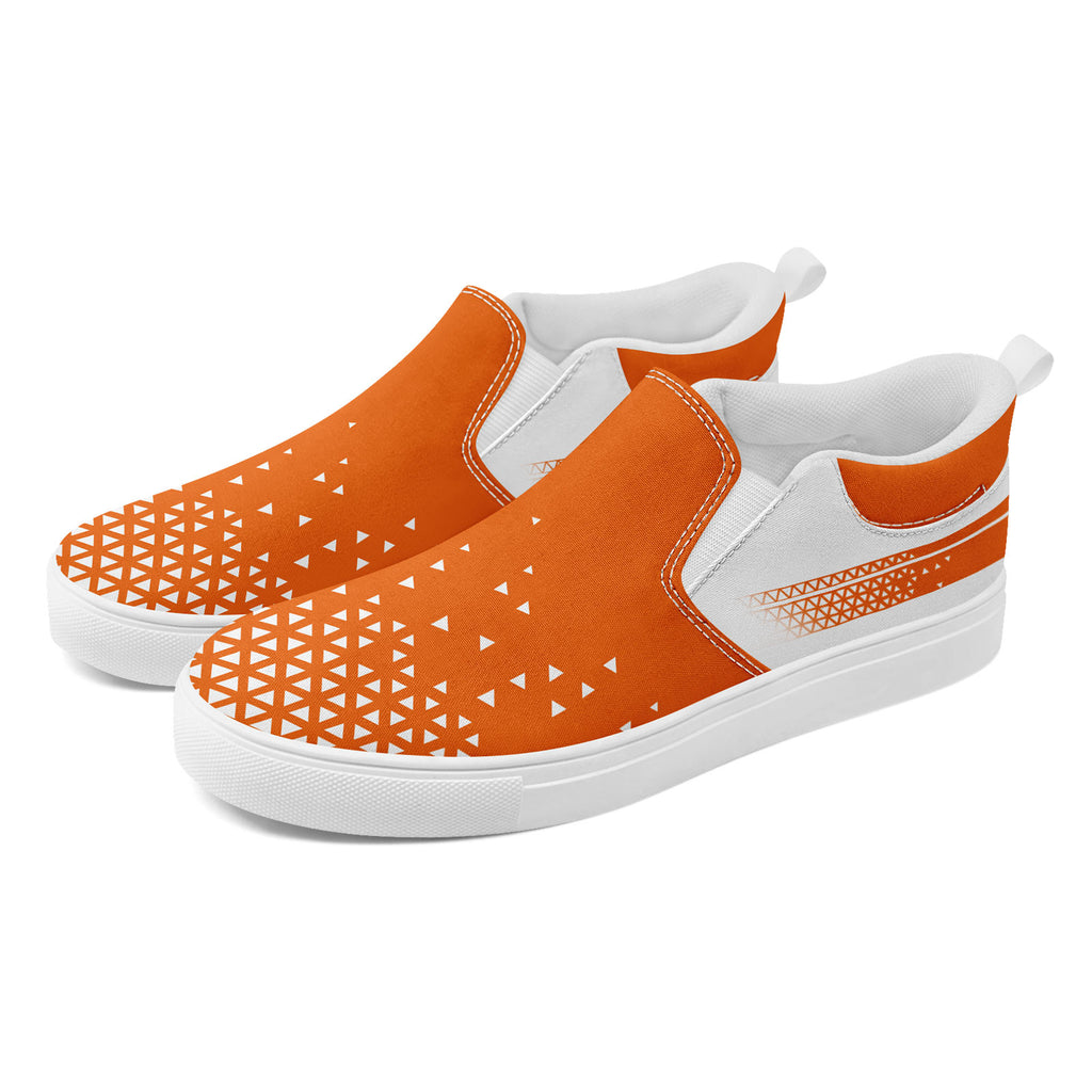 Custom Canvas Sneakers Personalized Slip On Shoes FN071-E023042-5