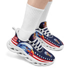Custom United States 2026 World Cup Sneakers DIY Country Flag Running Shoes Lightweight Sport Shoes Gift for Football Fans Personalized Team Name and Logo FN003-F018032-4