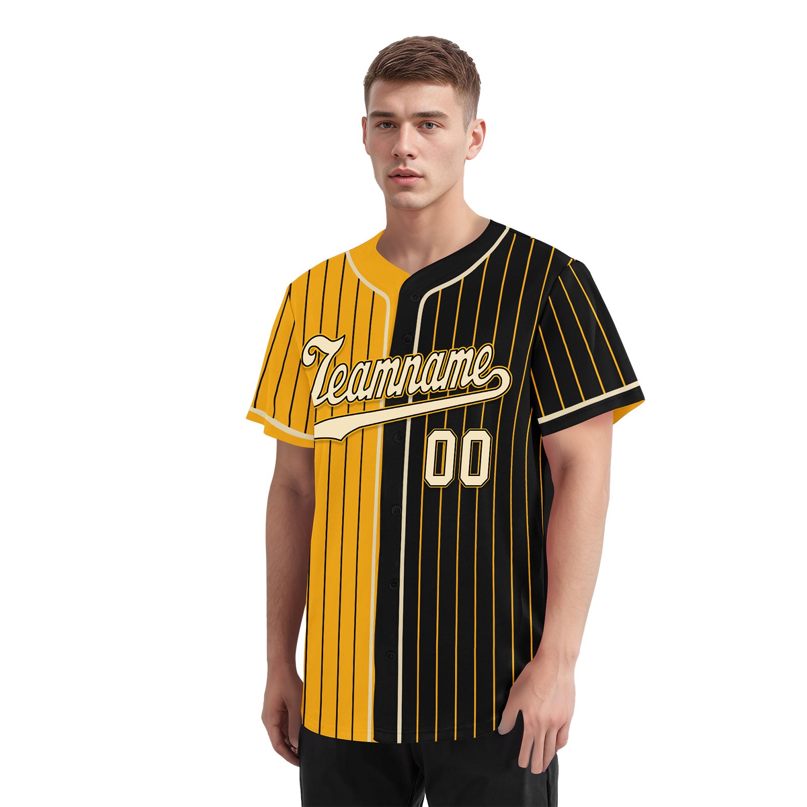 Custom Stripe Fashion Personalized Authentic Baseball Jersey BSBJ01-E06043-8