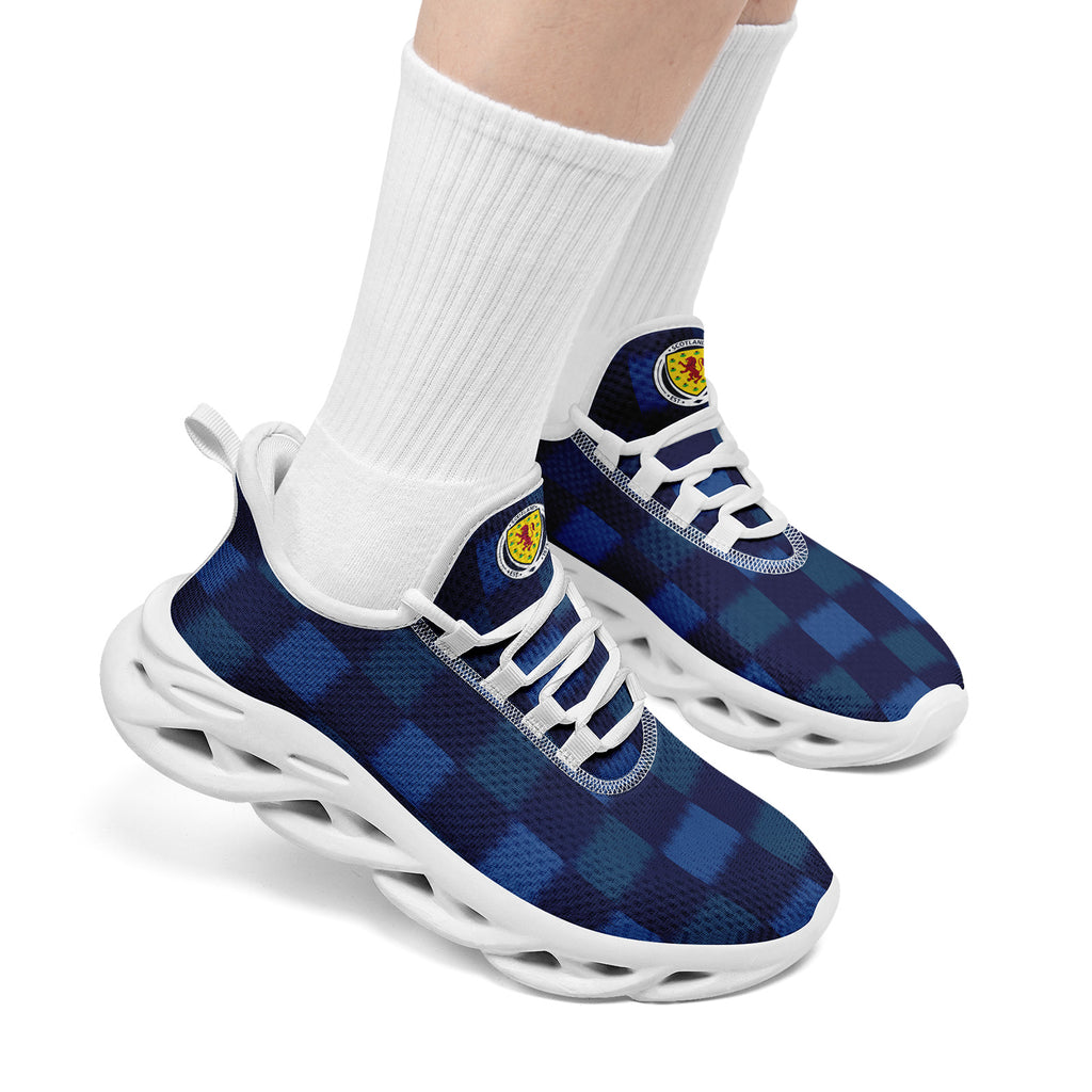 Custom Scotland 2026 World Cup Sneakers DIY Country Flag Running Shoes Lightweight Sport Shoes Gift for Football Fans Personalized Team Name and Logo FN003-F020027-2