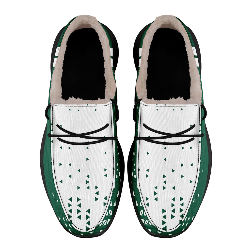 Custom Green White New York Shoes Personalized Sneaker FN042-D020279-28