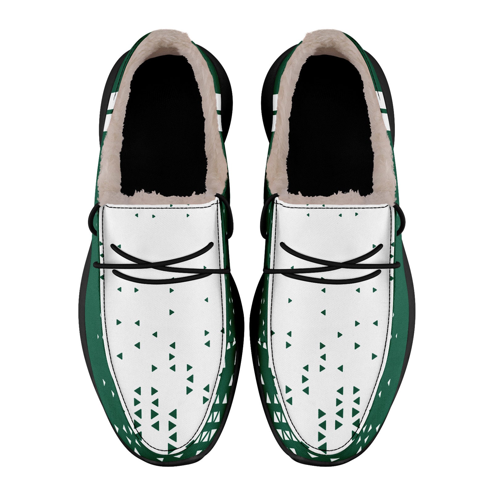 Custom Green White New York Shoes Personalized Sneaker FN042-D020279-28