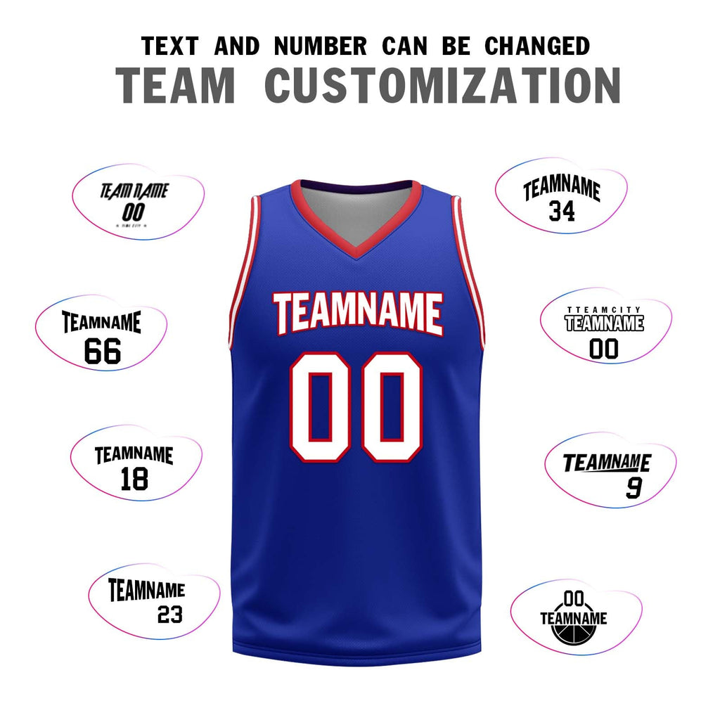 Custom Blue Red White Sacramento City Edition Personalized Reversible Basketball Set Sports Basketball Jersey BBJ01R-D0610-26-COOLMAX