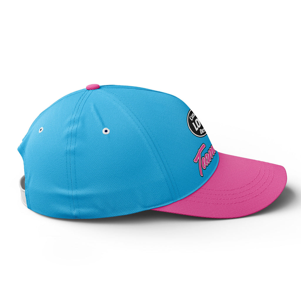 Custom Hat Sport Design Cap Stitched Adjustable Personalized BBCA-D028015-1