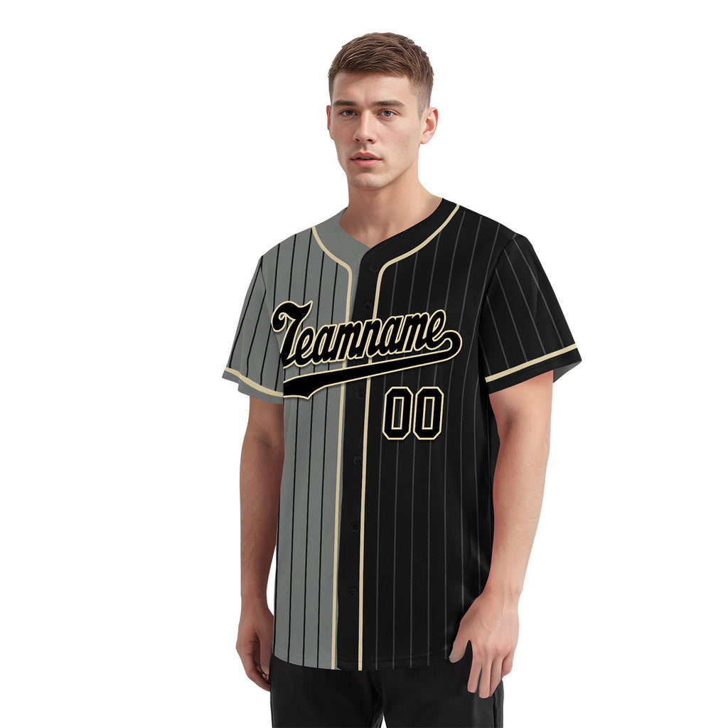 Custom Stripe Fashion Personalized Authentic Baseball Jersey BSBJ01-E06043-3