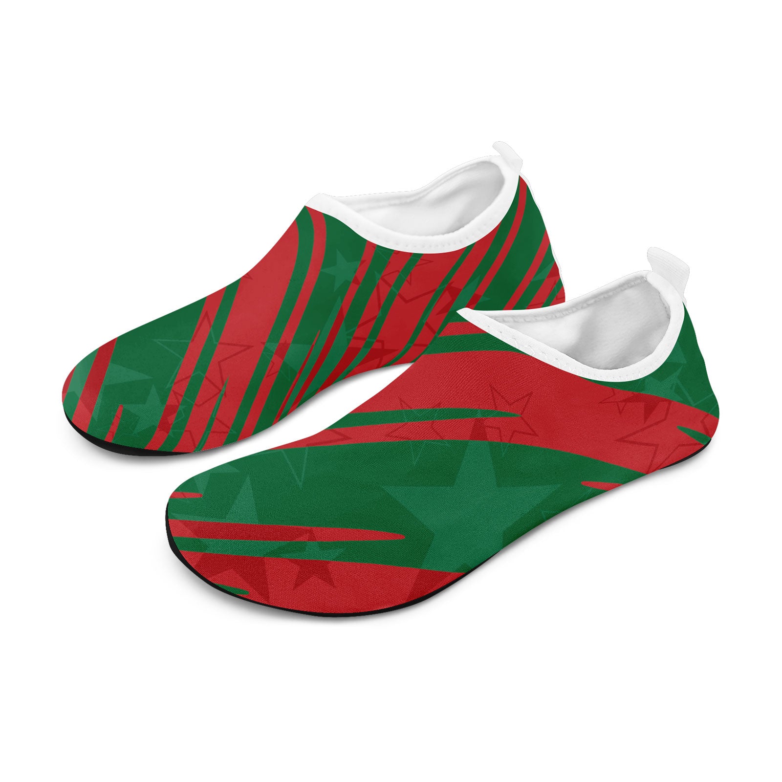 Custom Morocco 2026 World Cup Sneakers DIY Country Flag Running Shoes Lightweight Sport Shoes Gift for Football Fans Personalized Team Name and Logo FN086-F009143-5