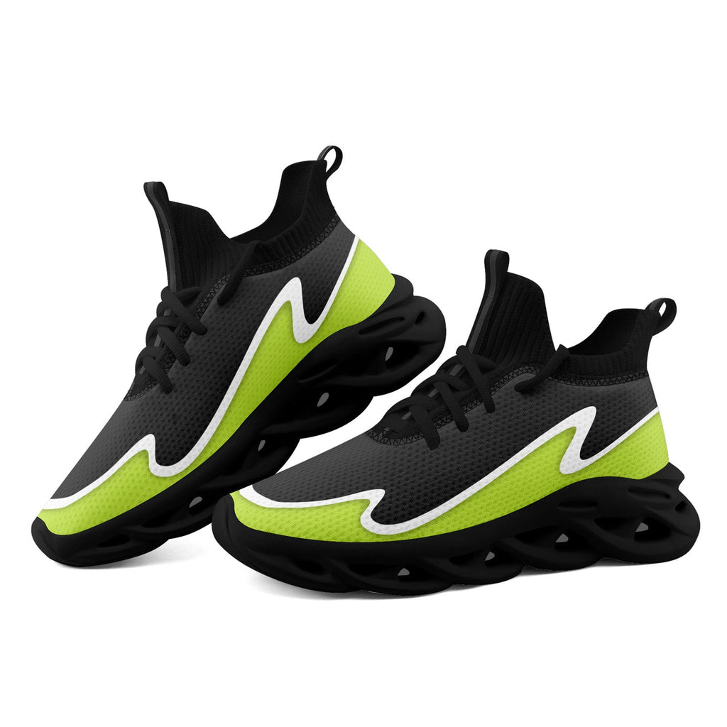 Custom Dark Gray Green Maxsoul Shoes Personalized Sneaker FN030A-E020011-8