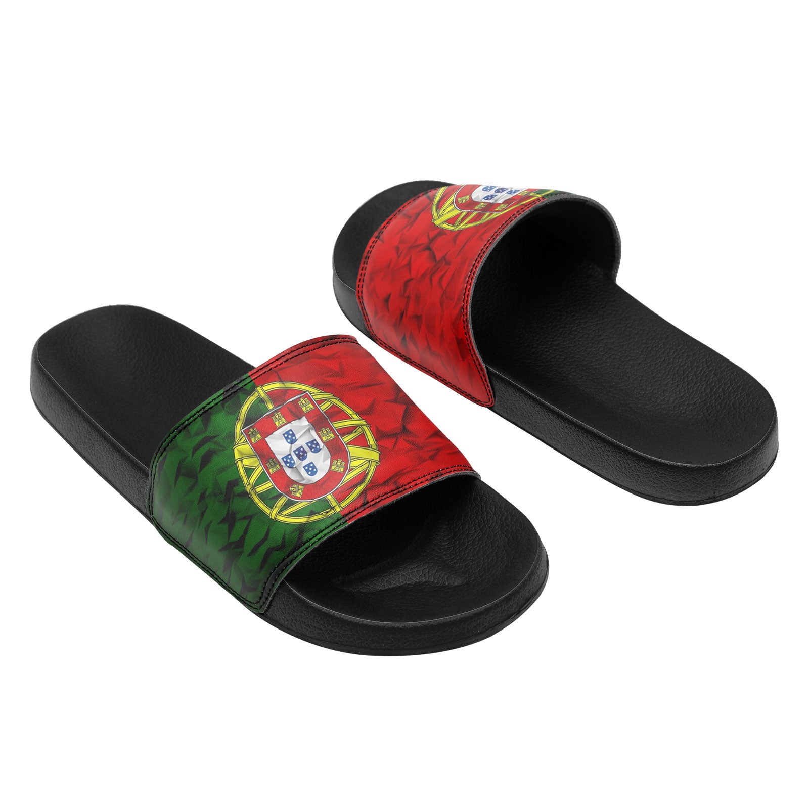Custom Portugal 2026 World Cup Sneakers DIY Country Flag Running Shoes Lightweight Sport Shoes Gift for Football Fans Personalized Team Name and Logo FN056-F020034-2