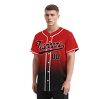 Custom Red Black Fade Fashion Personalized Authentic Baseball Jersey BSBJ01-D0a70ba