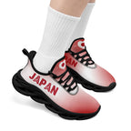 Custom Japan 2026 World Cup Sneakers DIY Country Flag Running Shoes Lightweight Sport Shoes Gift for Football Fans Personalized Team Name and Logo FN003-F025044-2