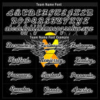 Custom Black World Cancer Day Personalized Authentic Baseball Jersey BSBJ01-E06020-16