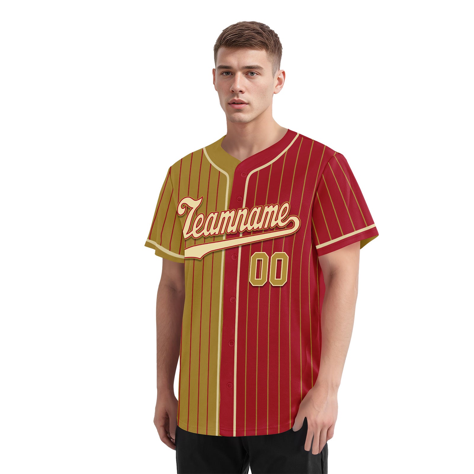 Custom Stripe Fashion Personalized Authentic Baseball Jersey BSBJ01-E06043-12