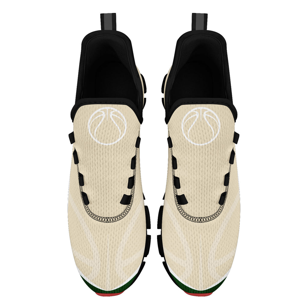 Custom Green Cream Maxsoul Shoes Personalized Sneaker FN003XD-D020391-14
