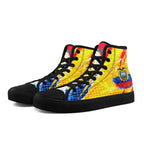 Custom Ecuador 2026 World Cup Sneakers DIY Country Flag Running Shoes Lightweight Sport Shoes Gift for Football Fans Personalized Team Name and Logo FN024-F009099-4