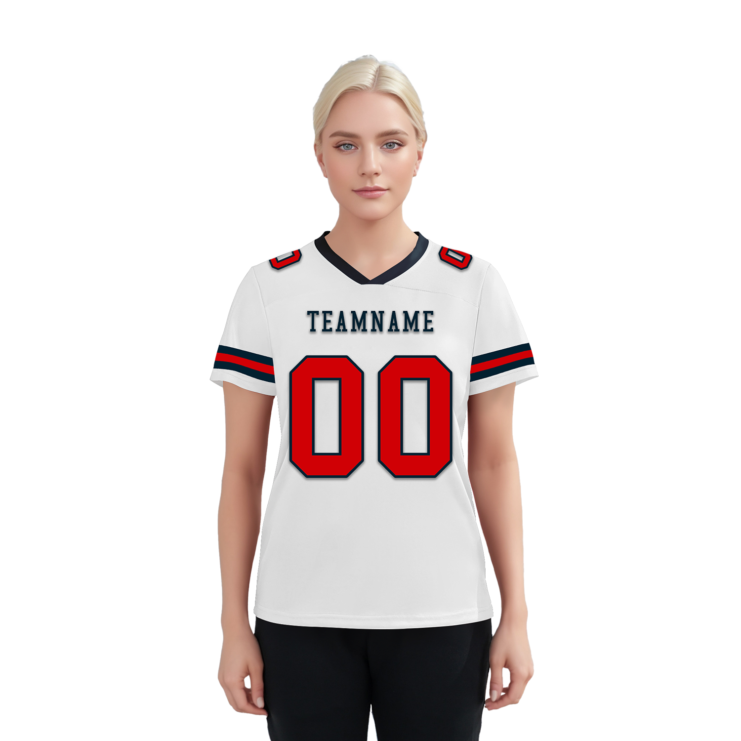 Custom White Classic Style Personalized Authentic Football Jersey FBJ02-bd0a70b7