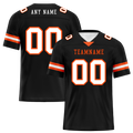 Custom Black Classic Style Personalized Authentic Football Jersey FBJ02-bd0a70c0